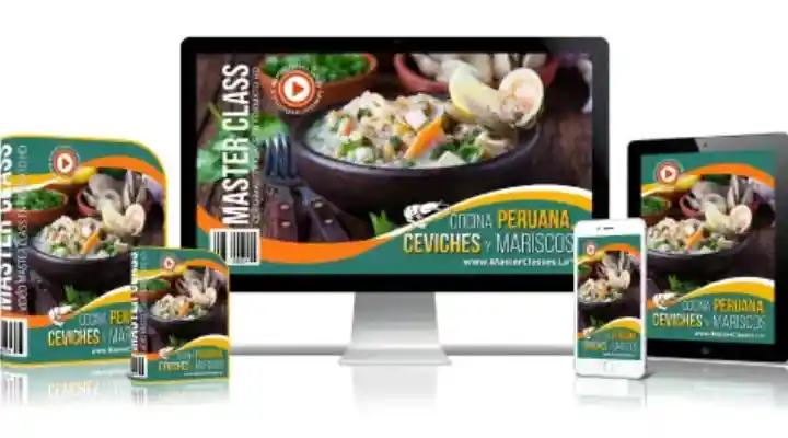 Cocina Peruana Ceviches y Mariscos-Marvin Gil-restaurantes de pescados y mariscos-hotmart-seminarios online-tienda virtual